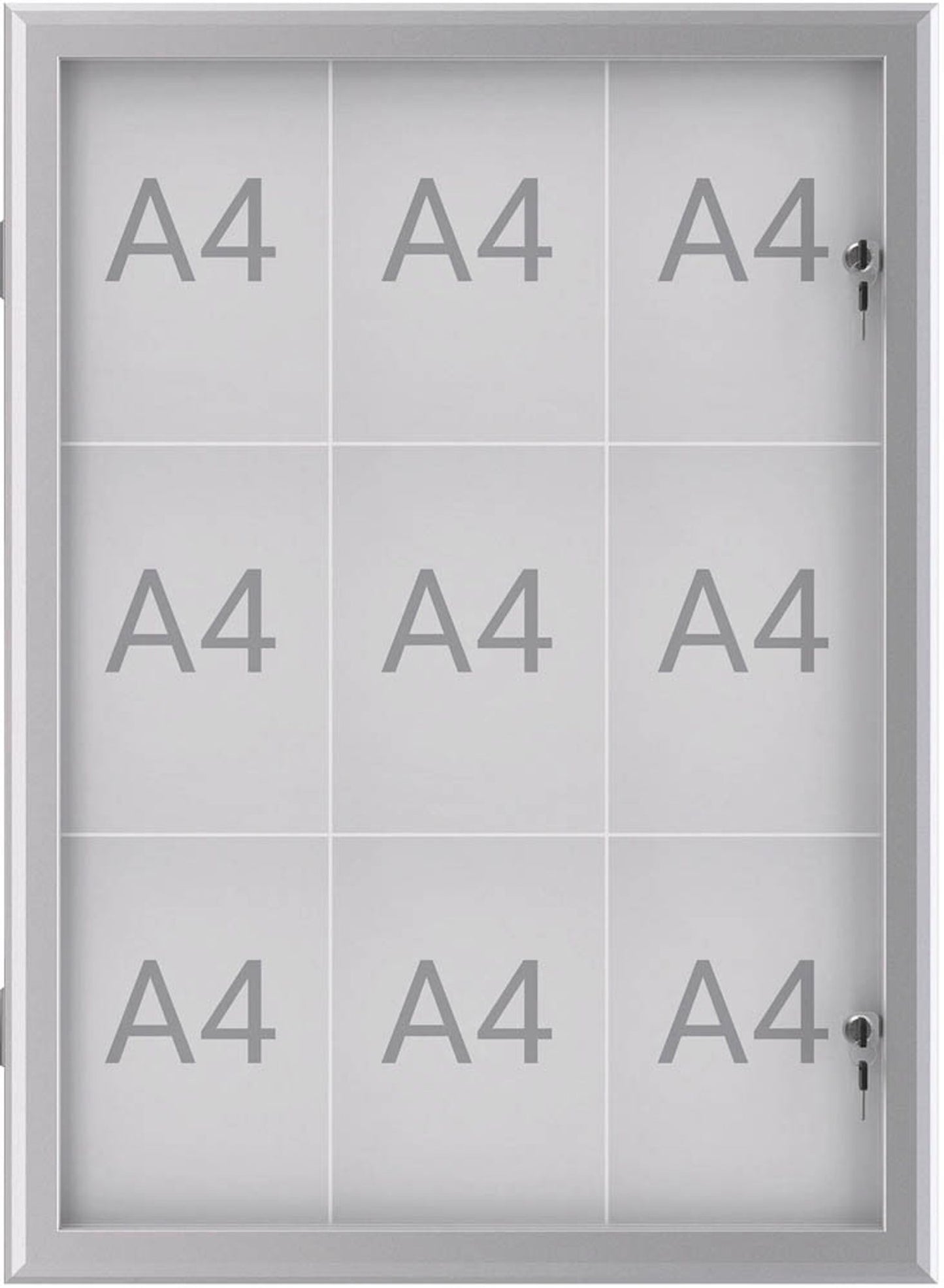 MAUL Schaukasten Excite alu DIN A4,