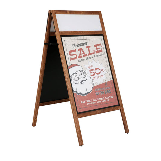 update displays Kundenstopper MULTI Plus braun DIN A1 | UWOPD000A1X5000