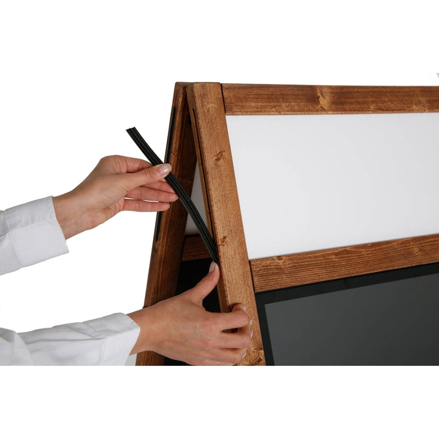 update displays Kundenstopper MULTI Plus braun DIN A1 | UWOPD000A1X5000