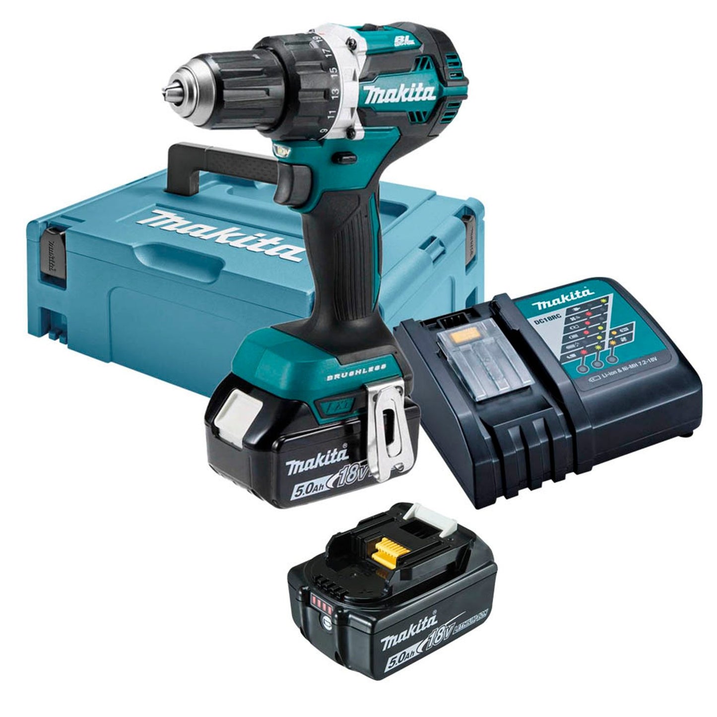 makita Akku-Bohrschrauber 18,0 V