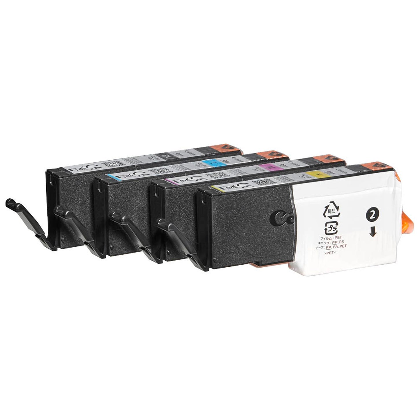 Canon CLI-581 BK/C/M/Y schwarz, cyan, magenta, gelb Druckerpatronen, 4er-Set | 2103C007 | 1 Pack = 4 St.