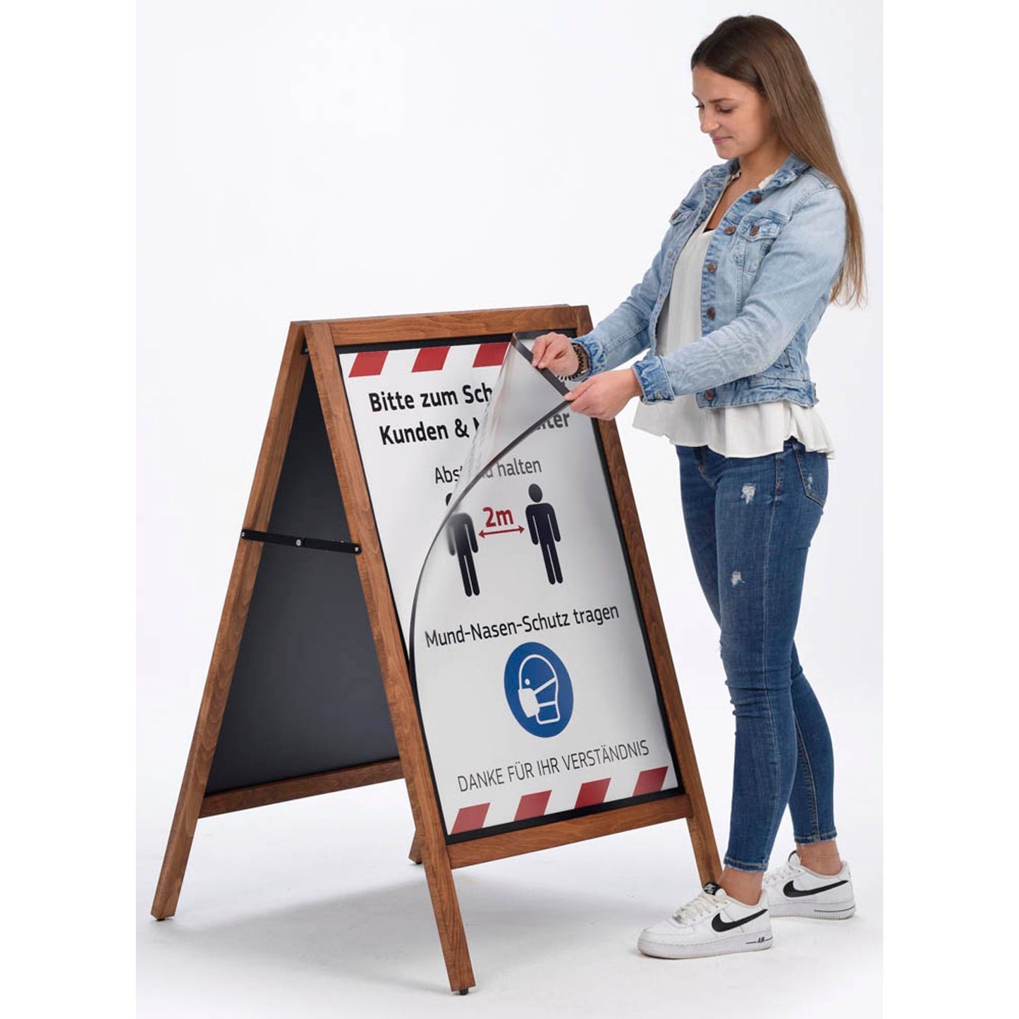 update displays Kundenstopper MULTI braun DIN A1 | UWODD00000X5001
