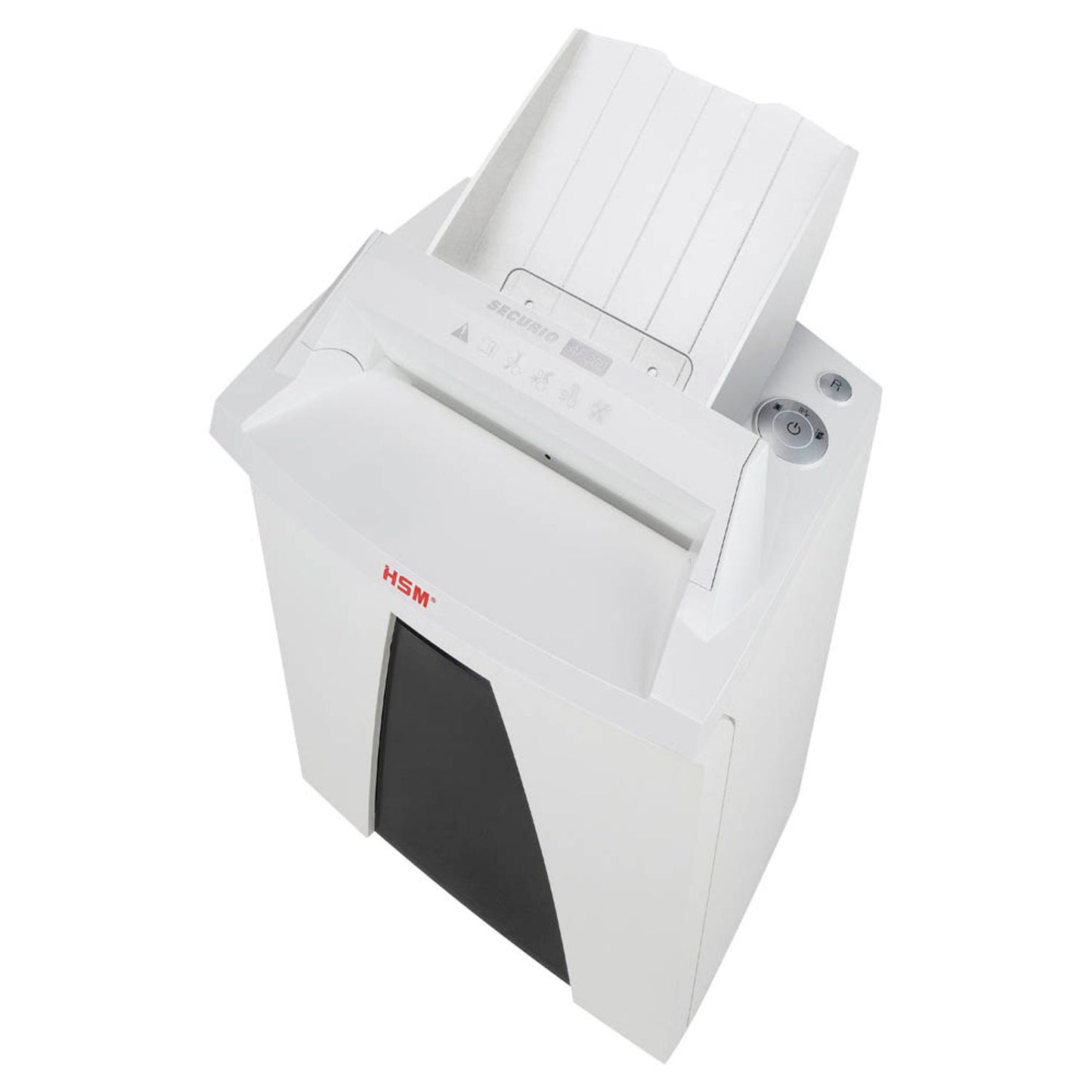 HSM SECURIO AF300 Aktenvernichter mit Partikelschnitt P-6, 0,78 x 11 mm, bis , weiß | 2095121