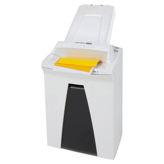 HSM SECURIO AF350 Aktenvernichter mit Partikelschnitt P-6, 0,78 x 11 mm, bis , weiß | 2115111