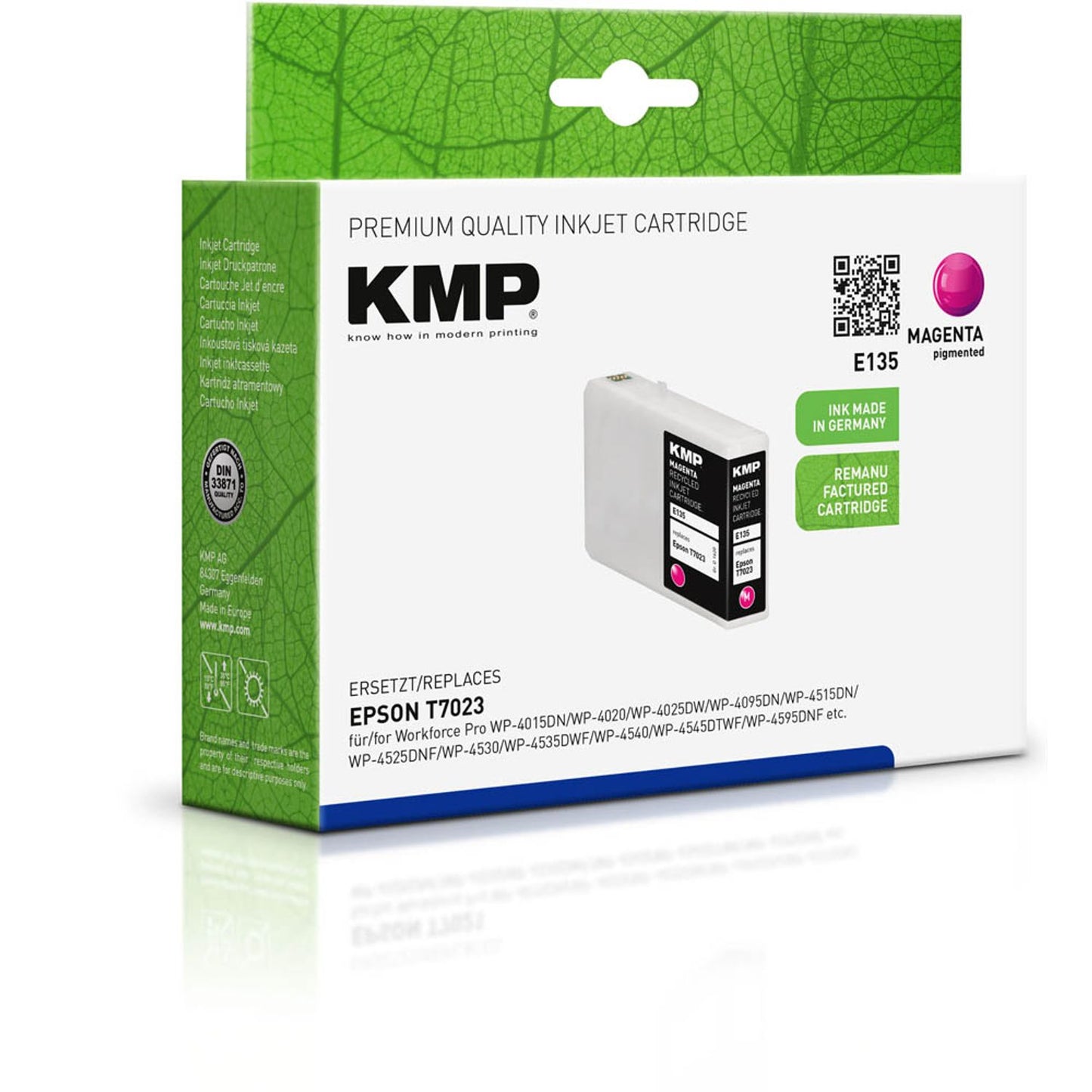KMP E135 magenta Druckerpatrone kompatibel zu EPSON T7023XL | 1620,4006
