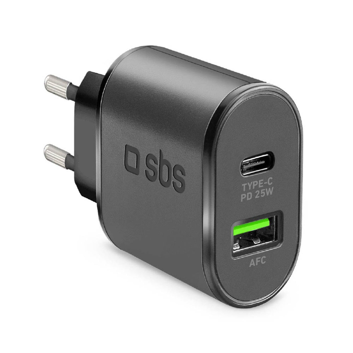 sbs Power-Delivery Ladeadapter schwarz, 25 Watt | TETRPD25W