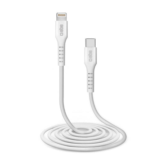 sbs Lightning/USB C Kabel 2,0 m weiß | TECABLELIGTC2W