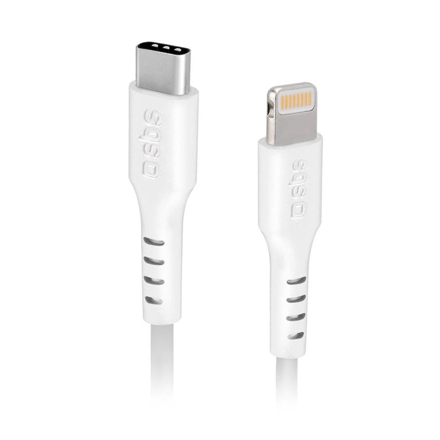 sbs Lightning/USB C Kabel 2,0 m weiß | TECABLELIGTC2W