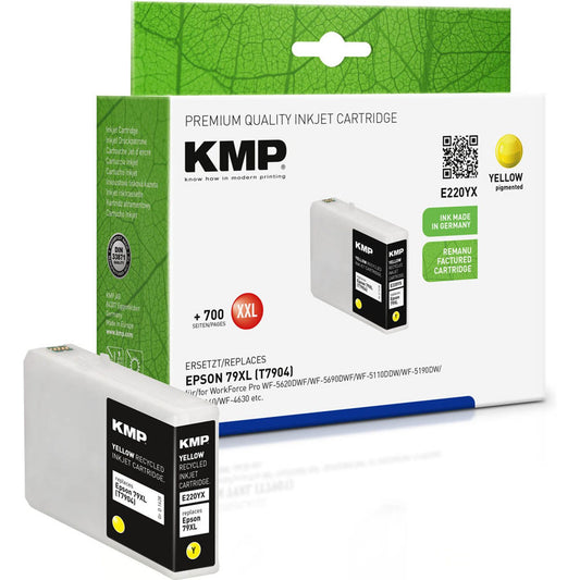 KMP E220YX gelb Druckerpatrone kompatibel zu EPSON T7904XL | 1628,4009