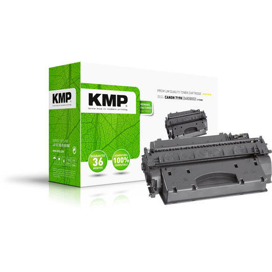 KMP C-T238BX schwarz Toner kompatibel zu Canon 719H BK | 1217,1300