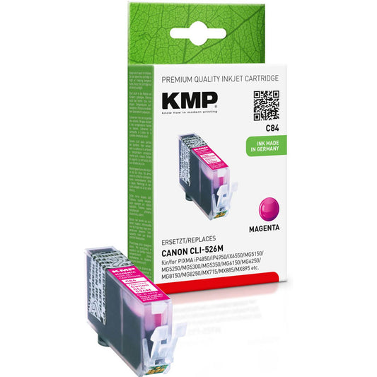 KMP C84 magenta Druckerpatrone kompatibel zu Canon CLI-526 M | 1515,0006