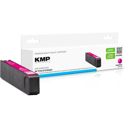 KMP H165MX magenta Druckerpatrone kompatibel zu HP 973X (F6T82AE) | 1753,4006