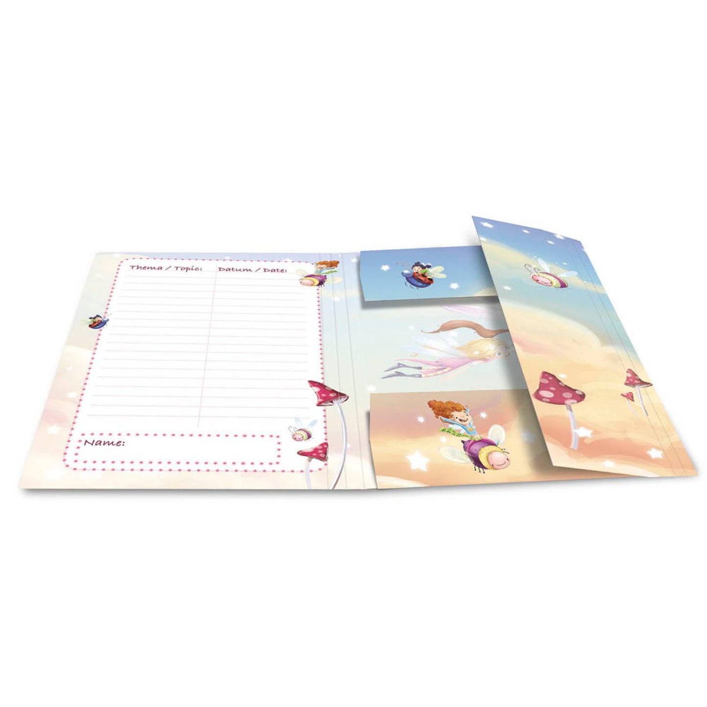 HERMA Zeichenmappen DIN A3 Feentanz | 19831 | 1 Pack = 3 St.