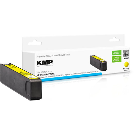 KMP H164Y gelb Druckerpatrone kompatibel zu HP 913A (F6T79AE) | 1751,4009