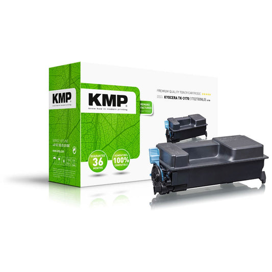 KMP K-T81 schwarz Toner kompatibel zu KYOCERA TK-3170 | 2918,0000