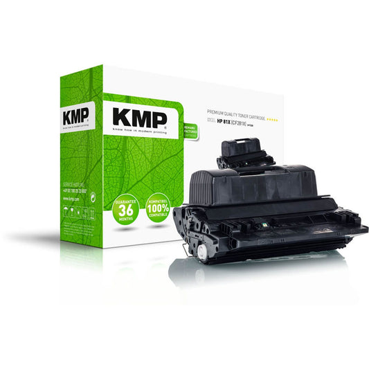 KMP H-T228 schwarz Toner kompatibel zu HP 81X (CF281X) | 2535,3000