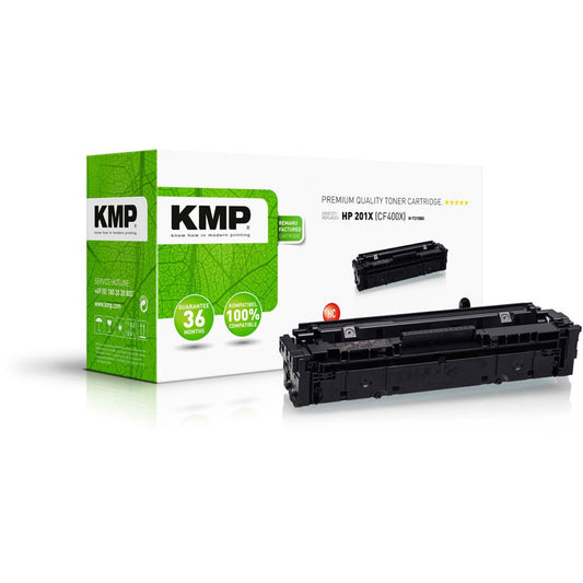 KMP H-T215BX schwarz Toner kompatibel zu HP 201X (CF400X) | 2536,3000