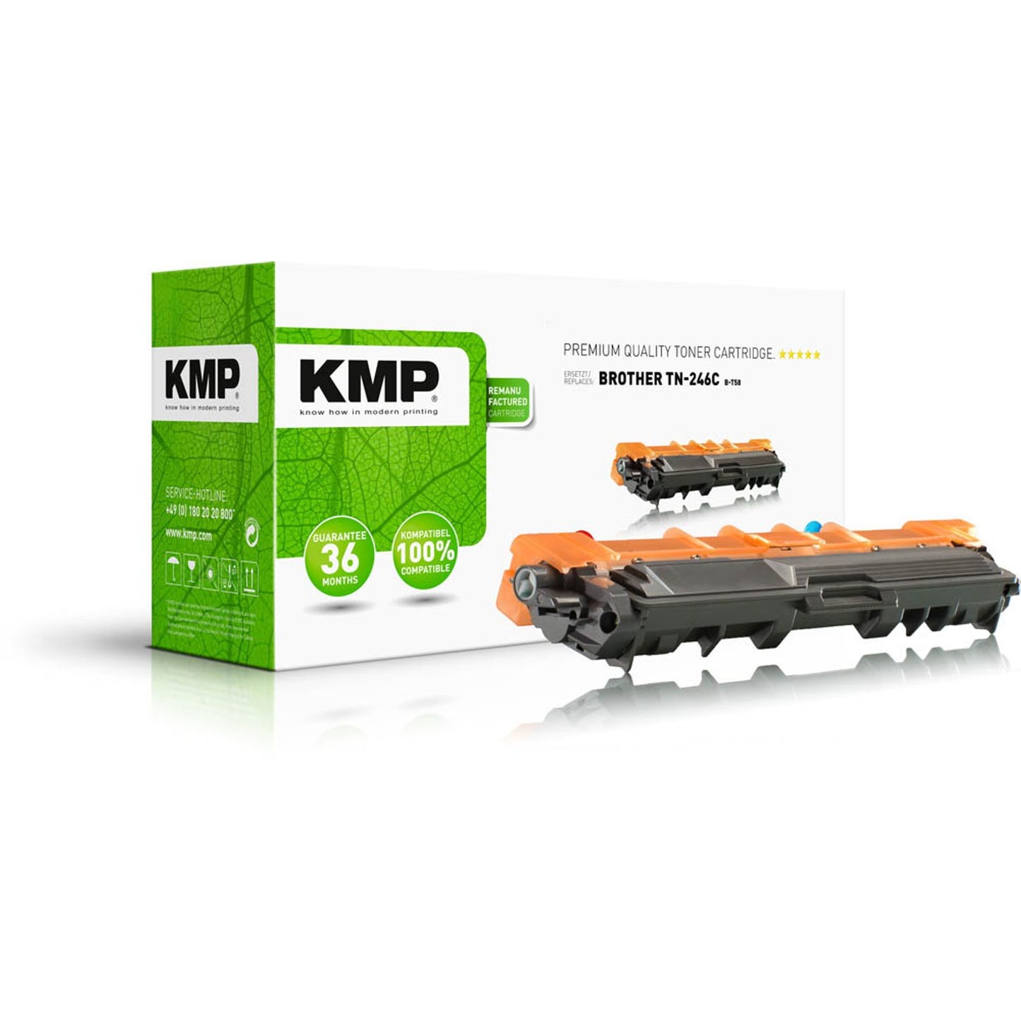 KMP B-T58 cyan Toner kompatibel zu brother TN-246C | 1248,3003