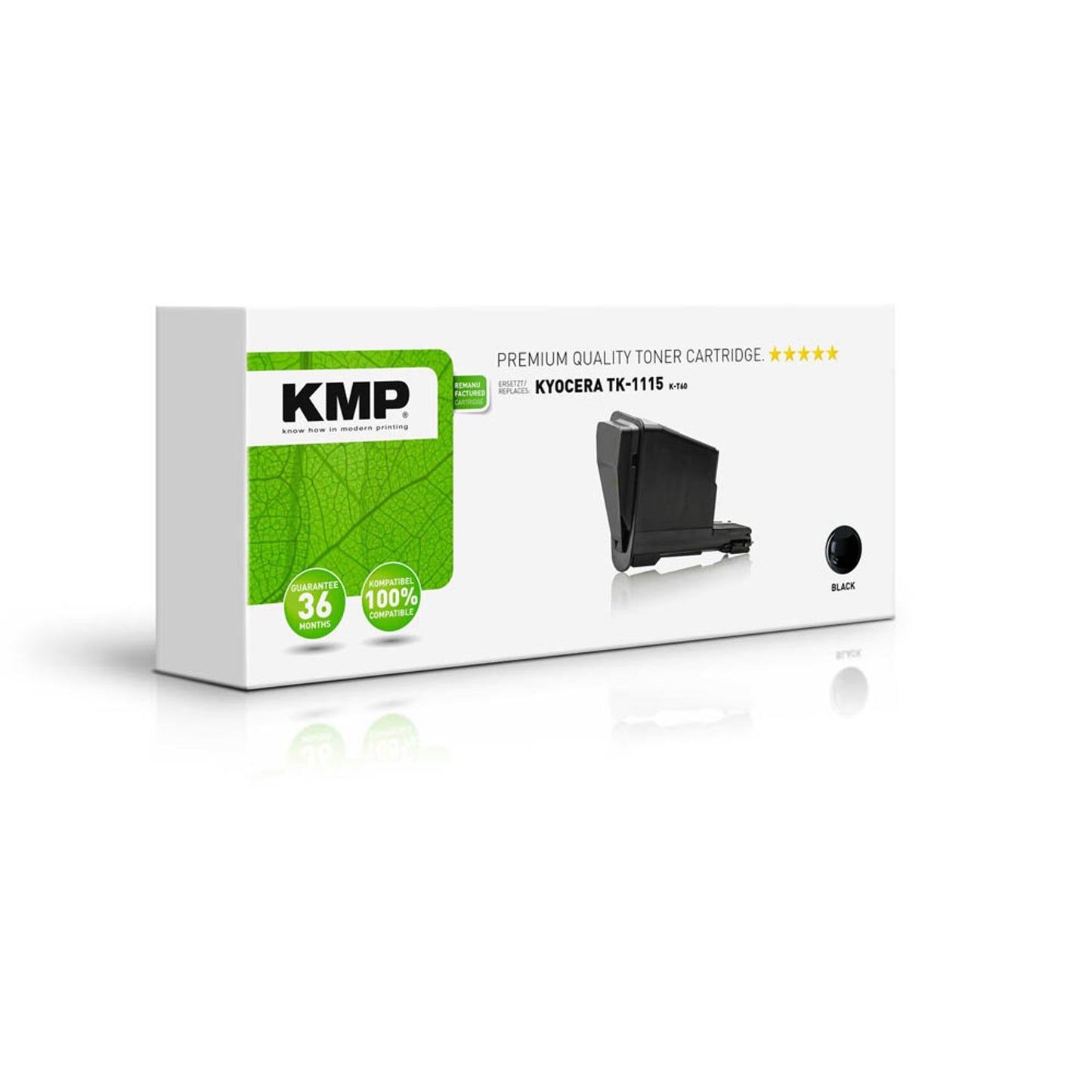 KMP H-T60 schwarz Toner kompatibel zu KYOCERA TK-1115 | 2823,0000
