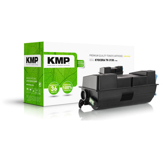 KMP K-T64 schwarz Toner kompatibel zu KYOCERA TK-3130 | 2896,0000