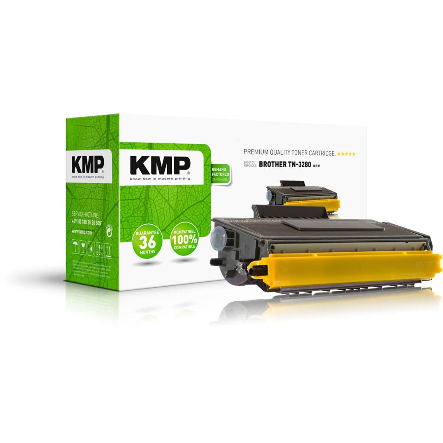KMP B-T31 schwarz Toner kompatibel zu brother TN-3280XXL | 1255,5000