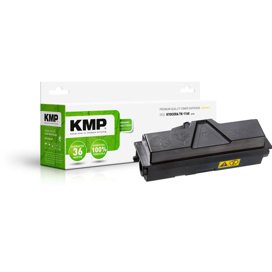 KMP K-T63 schwarz Toner kompatibel zu KYOCERA TK-1140 | 2822,0000