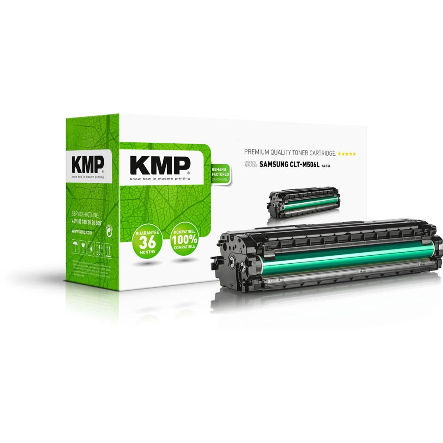 KMP SA-T66 magenta Toner kompatibel zu SAMSUNG CLT-M506L (SU305A) | 3513,3006