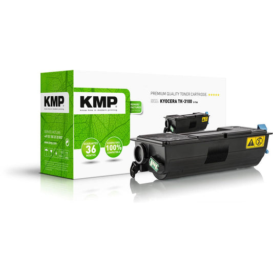 KMP K-T66 schwarz Toner kompatibel zu KYOCERA TK-3100 | 2894,0000