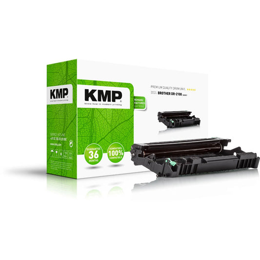 KMP B-DR17 schwarz Trommel kompatibel zu brother DR-2100 | 1253,7000