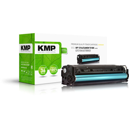 KMP H-T175 schwarz Toner kompatibel zu HP 131A; Canon 731BK(CF210A; 6272B002) | 1236,0000