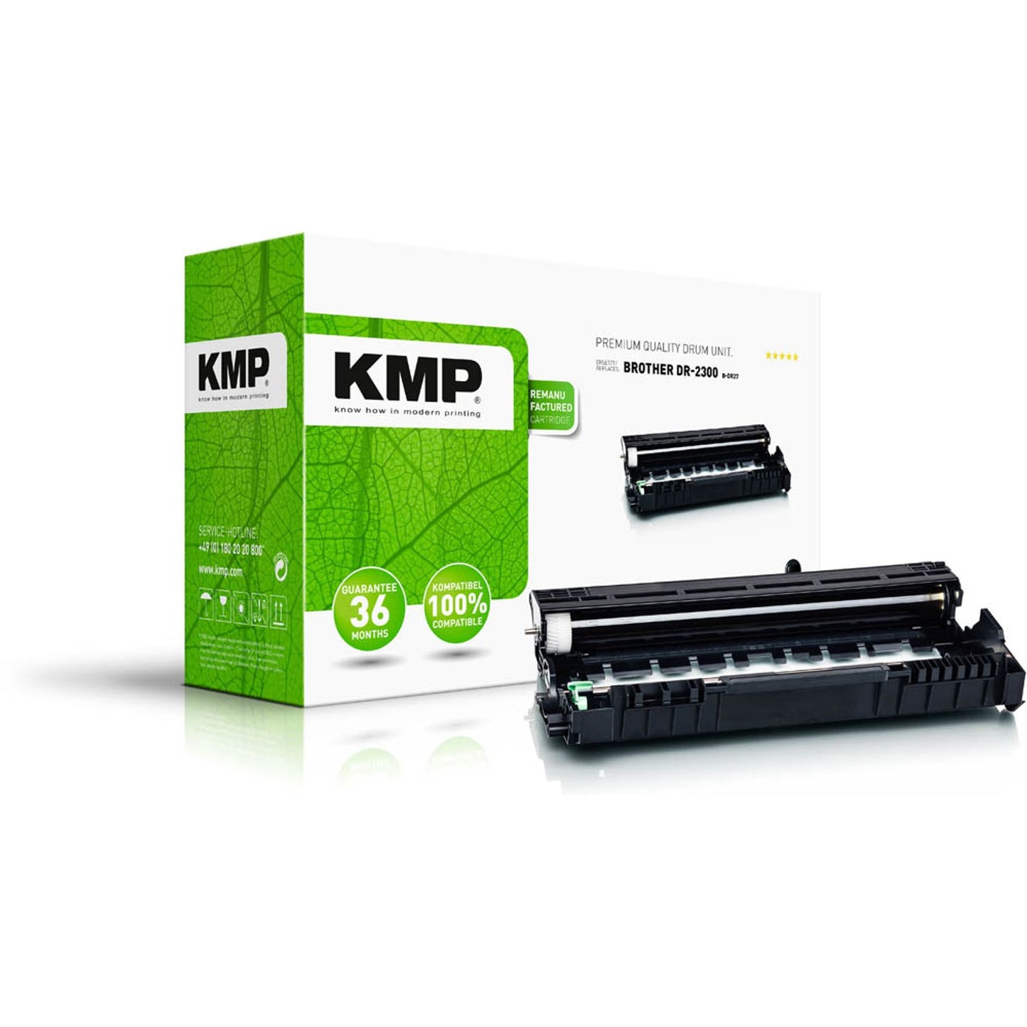 KMP B-DR27 schwarz Trommel kompatibel zu brother DR-2300 | 1261,7000
