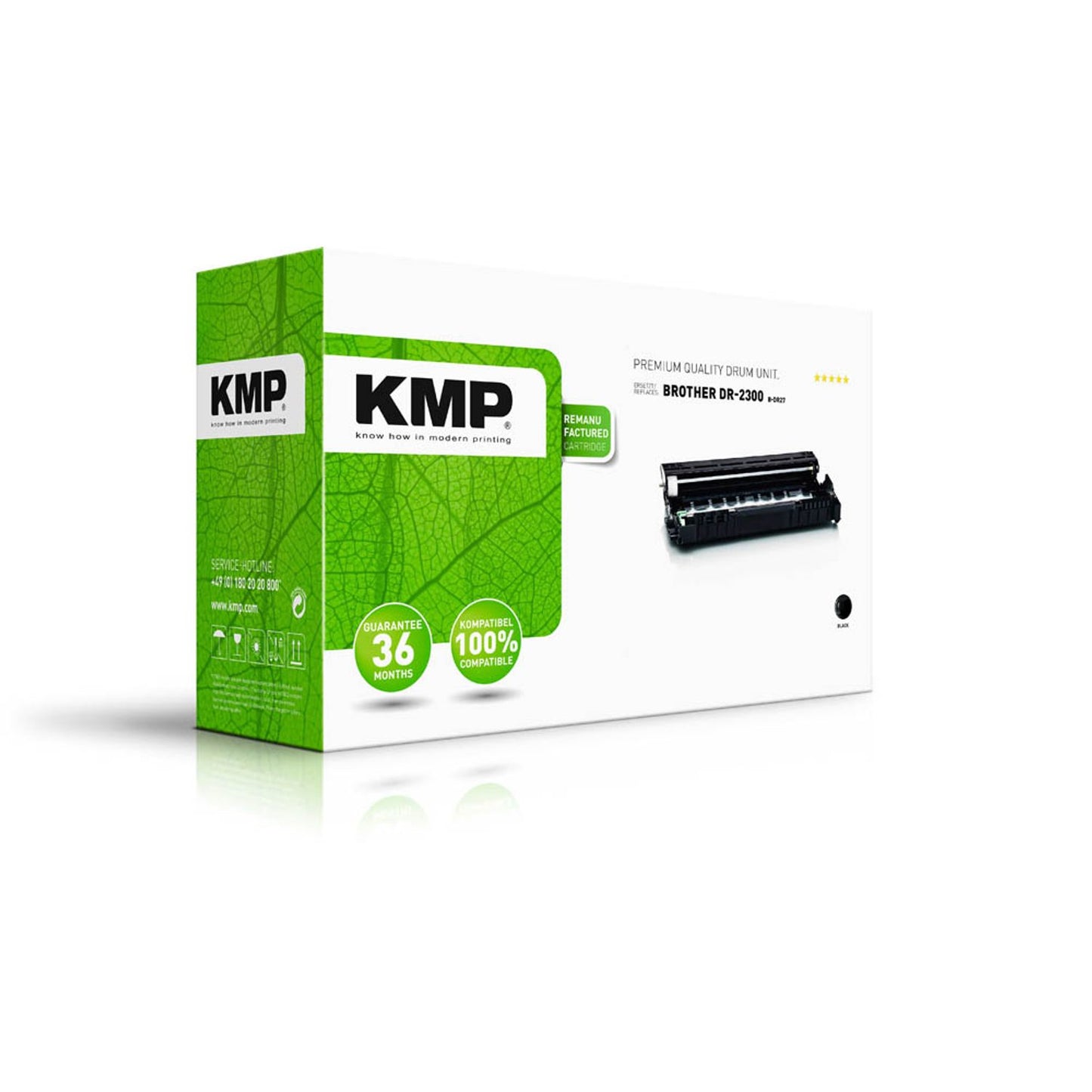KMP B-DR27 schwarz Trommel kompatibel zu brother DR-2300 | 1261,7000