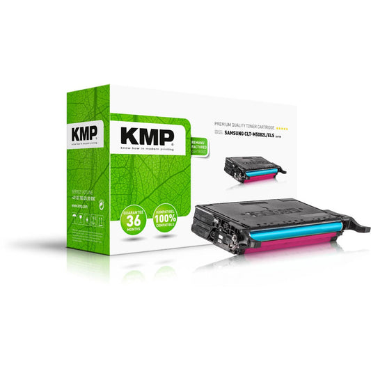 KMP SA-T50 magenta Toner kompatibel zu SAMSUNG CLT-M5082L (SU322A) | 3507,HC06
