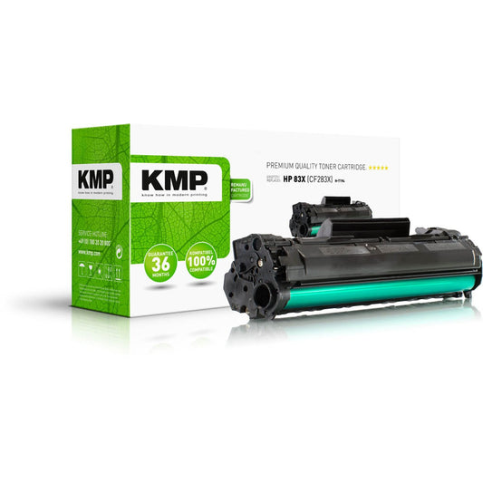 KMP H-T194 schwarz Toner kompatibel zu HP 83X (CF283X) | 2526,3000