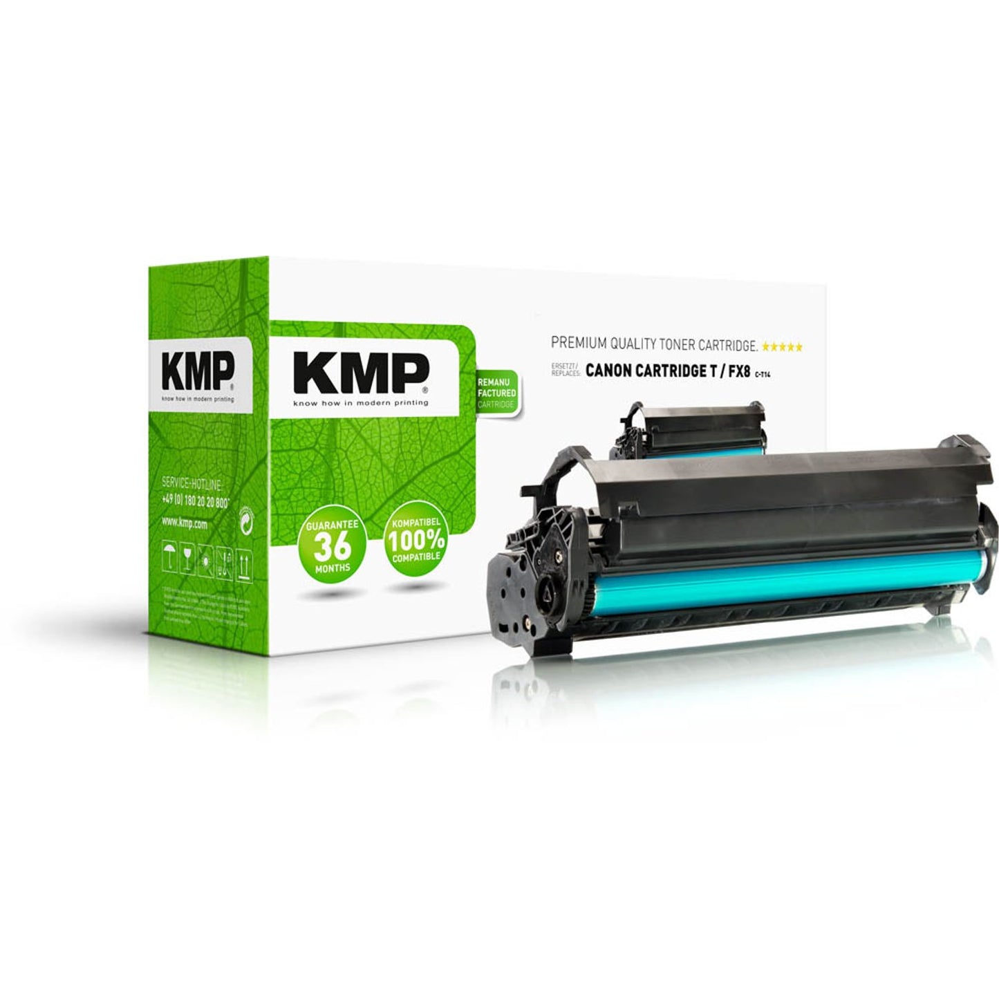 KMP C-T14 schwarz Toner kompatibel zu Canon T/FX-8 | 1119,0000