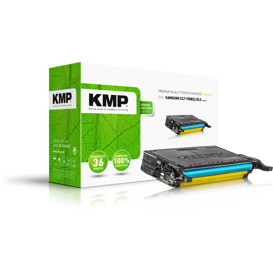 KMP SA-T51 gelb Toner kompatibel zu SAMSUNG CLT-Y5082L (SU532A) | 3507,HC09