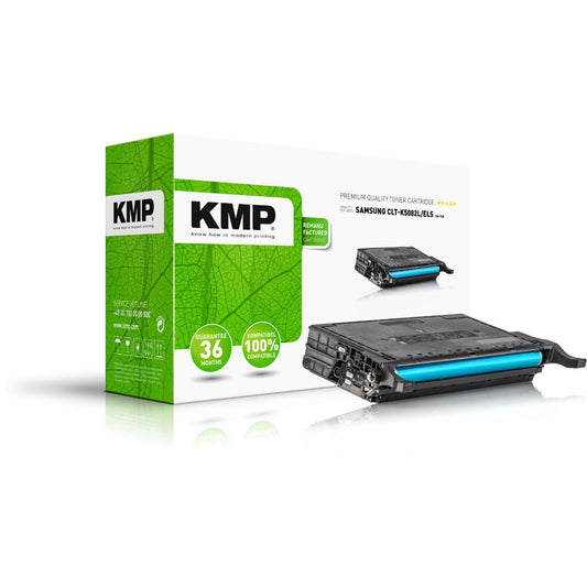 KMP SA-T48 schwarz Toner kompatibel zu SAMSUNG CLT-K5082L (SU188A) | 3507,HC00