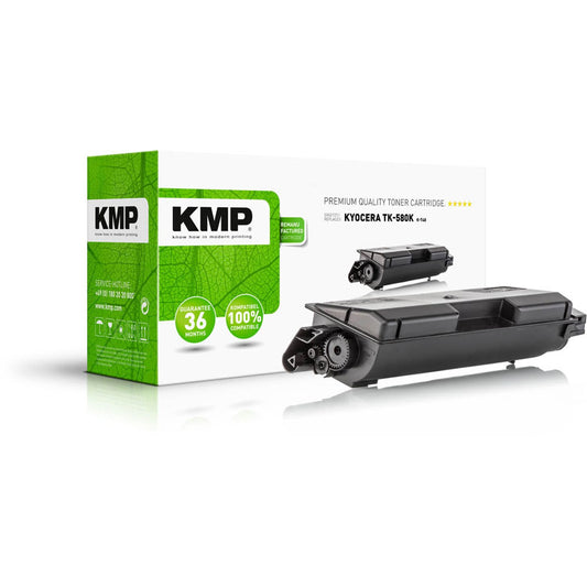 KMP K-T48 schwarz Toner kompatibel zu KYOCERA TK-580K | 2892,0000