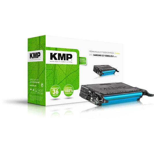 KMP SA-T49 cyan Toner kompatibel zu SAMSUNG CLT-C5082L (SU055A) | 3507,HC03