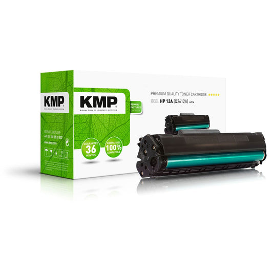 KMP H-T14 schwarz Toner kompatibel zu HP 12A; Canon 703(Q2612A; 7616A005) | 1114,0000