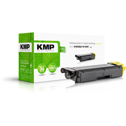 KMP K-T55 gelb Toner kompatibel zu Kyocera TK-590Y | 2893,0009
