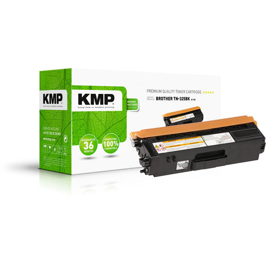 KMP B-T38 schwarz Toner kompatibel zu brother TN-325BK | 1243,HC00