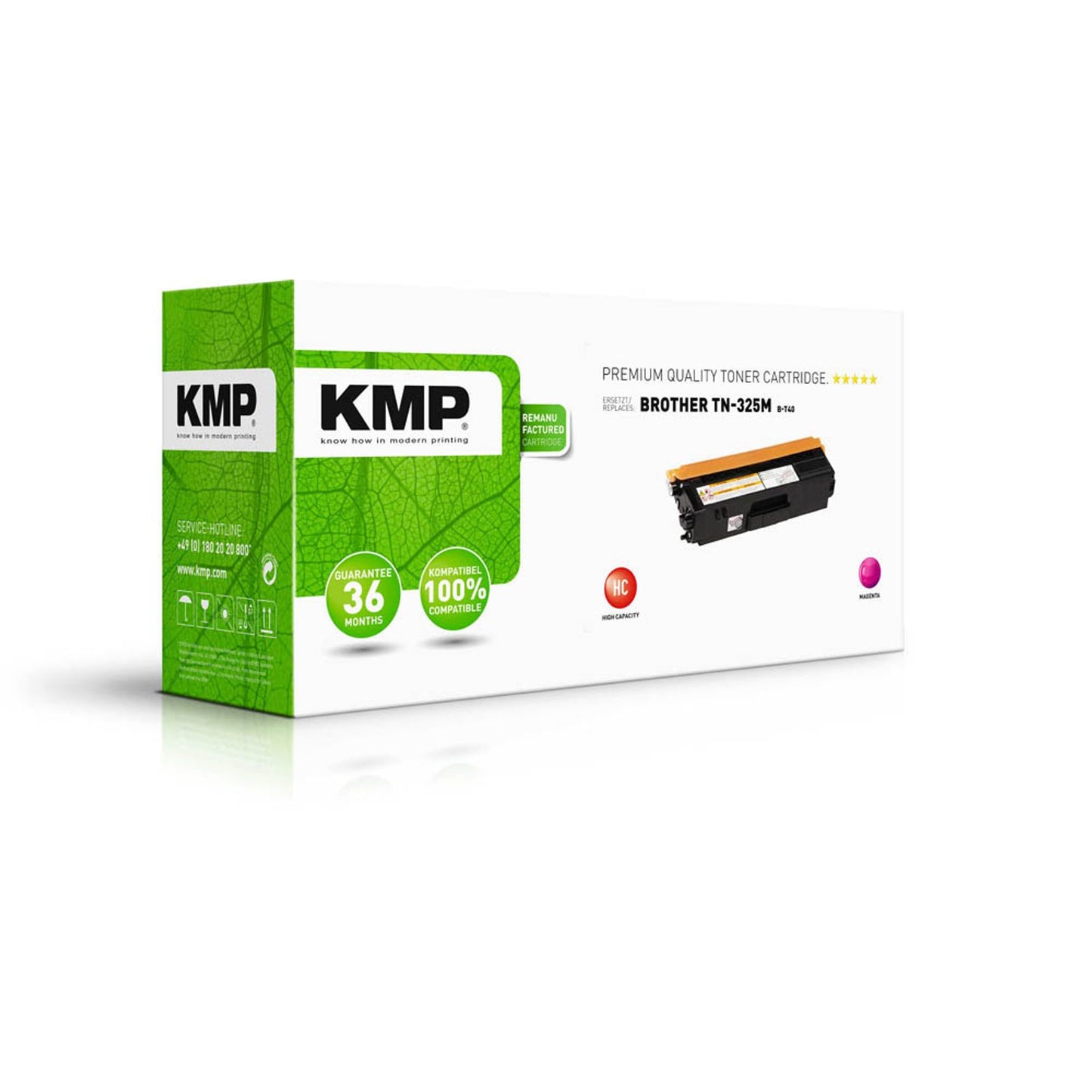 KMP B-T40 magenta Toner kompatibel zu brother TN-325M | 1243,HC06