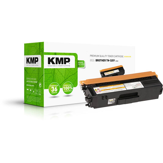 KMP B-T41 gelb Toner kompatibel zu brother TN-325Y | 1243,HC09