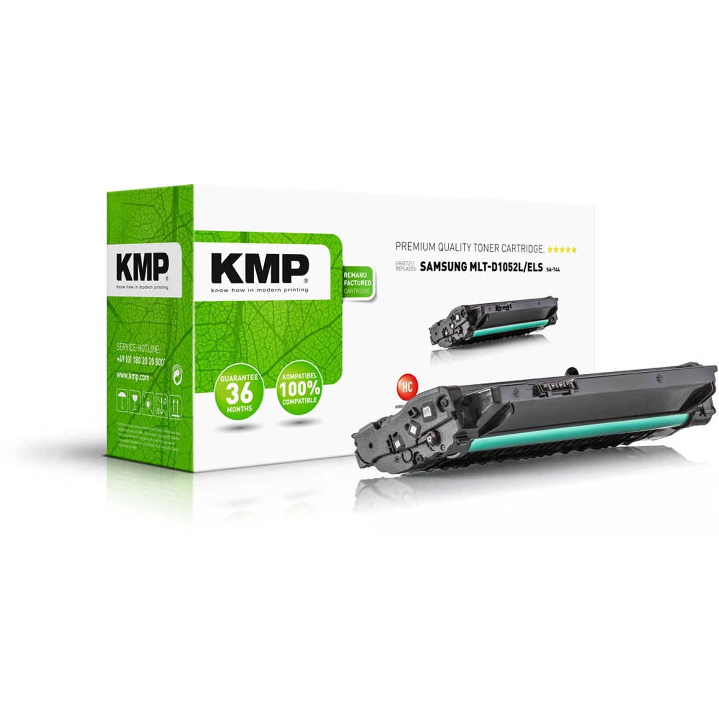KMP SA-T44 schwarz Toner kompatibel zu SAMSUNG MLT-D1052 (SU759A) | 3504,HC00