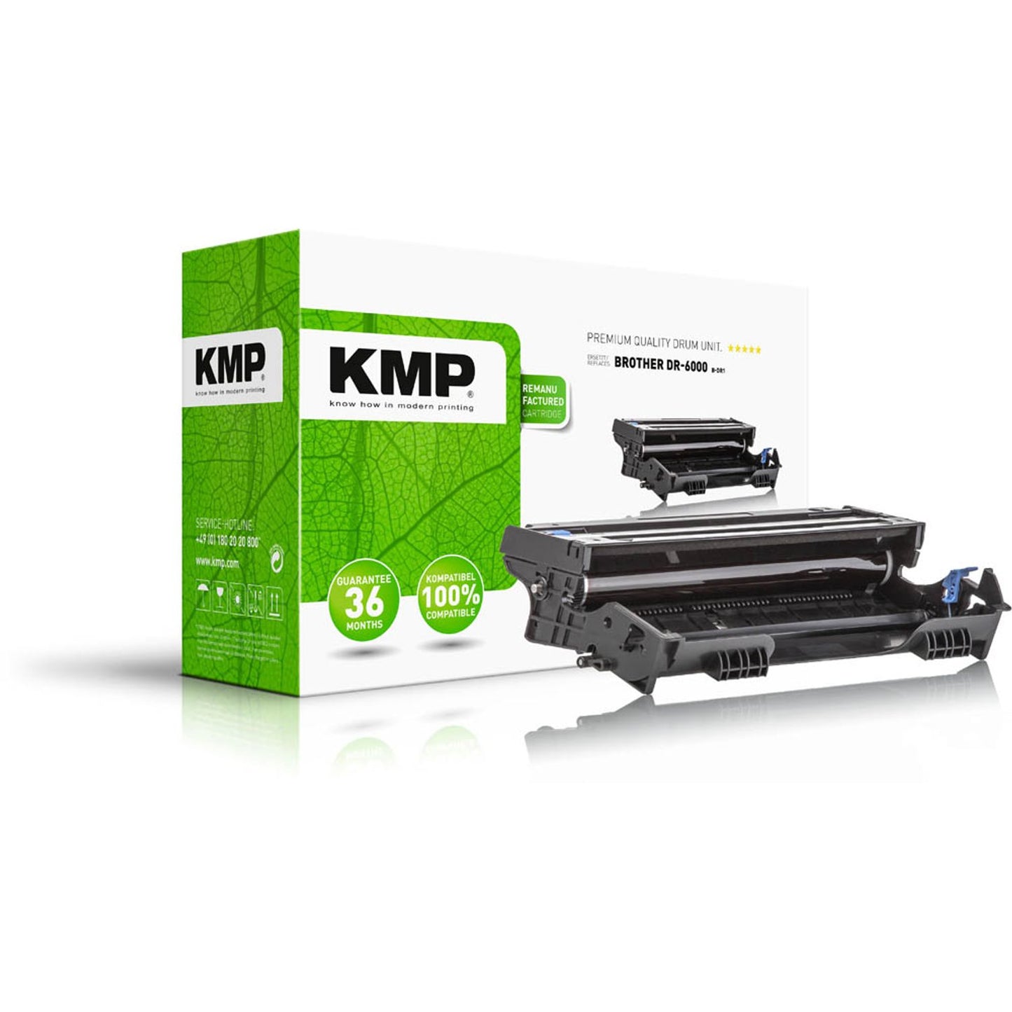 KMP B-DR1 schwarz Trommel kompatibel zu brother DR-6000 | 1146,7000