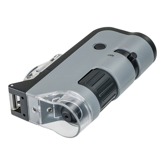 CARSON® digitales Mikroskop MicroFlip schwarz 100x - 250x | MP-250