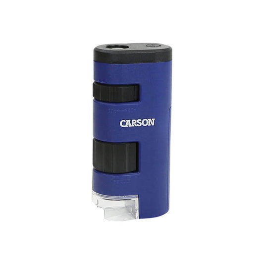 CARSON® digitales Mikroskop PocketMicro schwarz/blau 20x - 60x | MM-450
