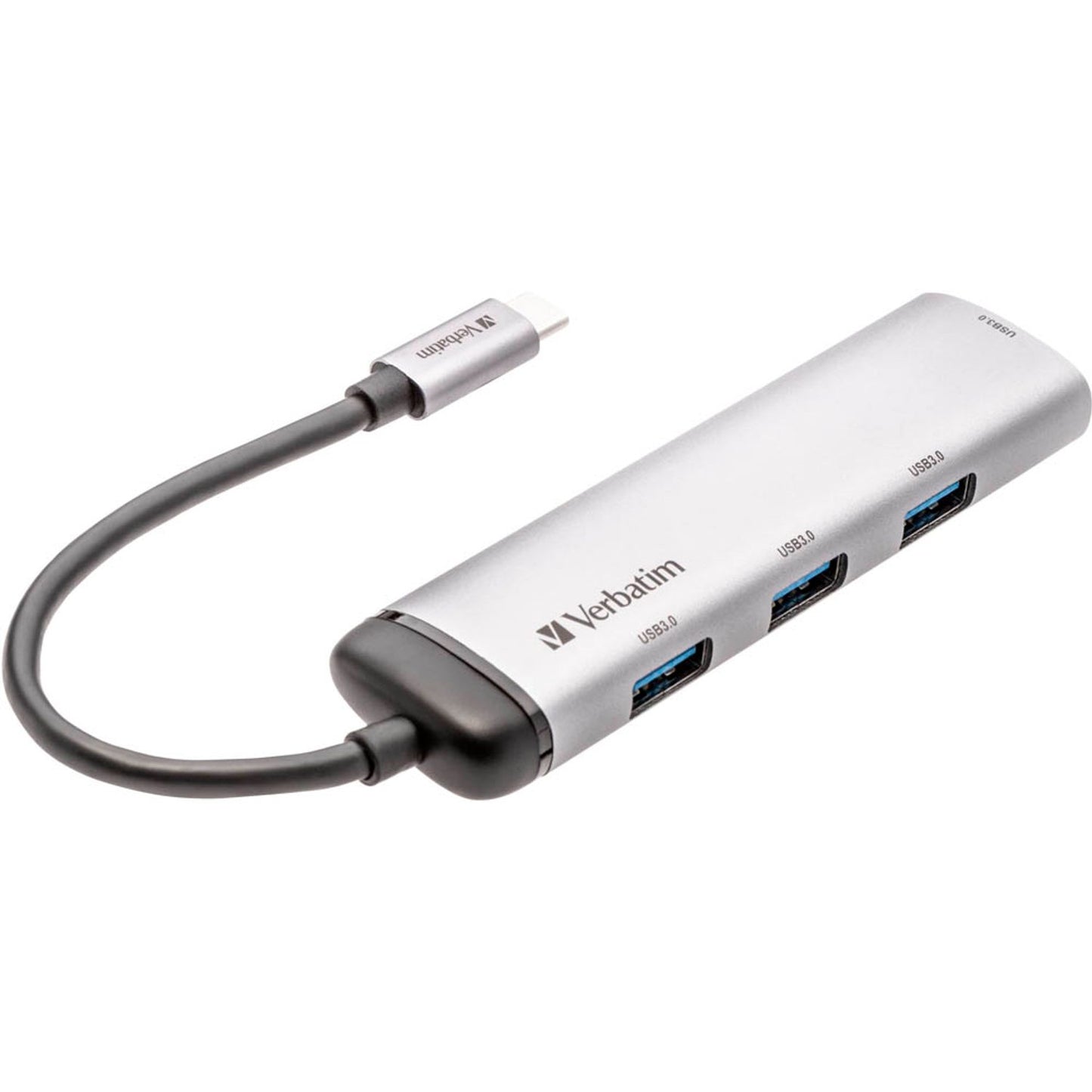 verbatim USB-Hub 4-fach grau | 49147