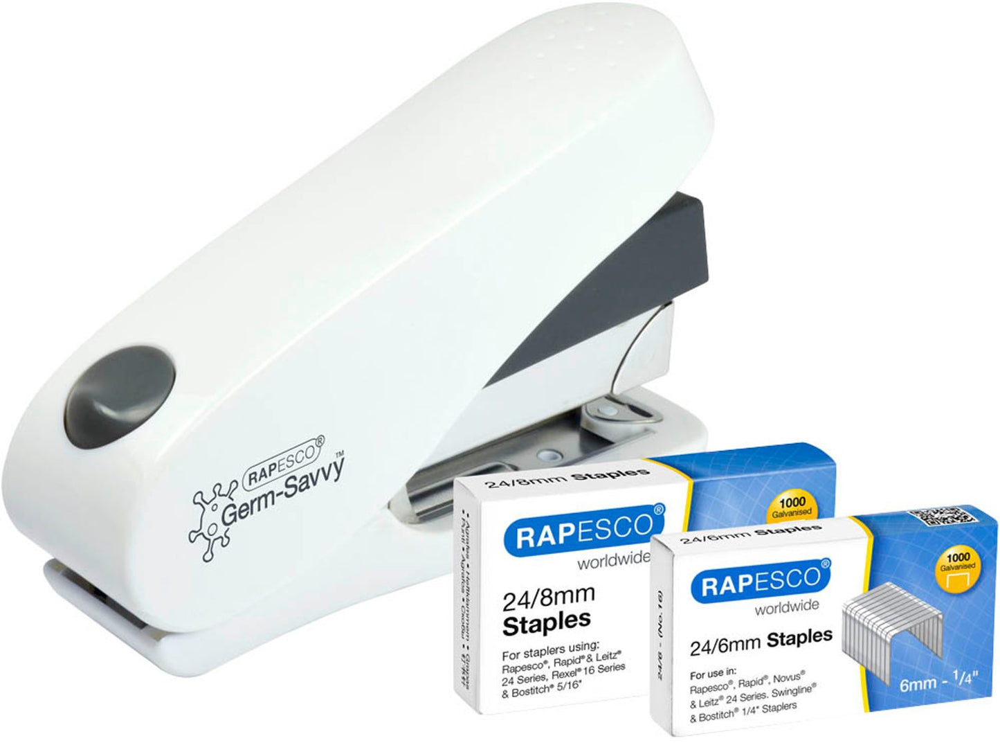 RAPESCO® Heftgerät Germ-Savvy ECO Luna Less Effort